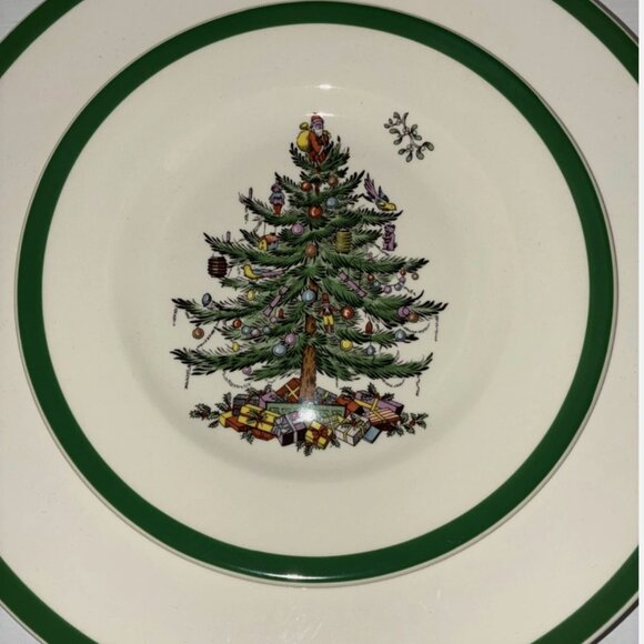 Spode Christmas Tree 5-Piece Place Setting Dinnerware NIB W/ Tags England - Picture 6 of 7